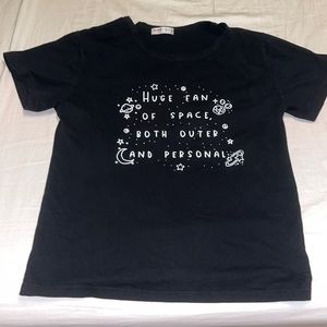 Space themed T-shirt